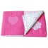 Babies and Butterflies-quilt chaud et doux 120x150cm-roze met boom-31