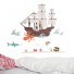 Love Mae-sticker mural bateau de pirate-piratenschip-3315
