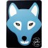 Zoé de las Cases-masque original en carton épais-wolf-3570