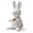 Qualy-dévidoir lapin blanc-wit-3780