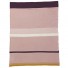 Ferm Living-soft knitted little stripy blanket-little stripy rose-9842