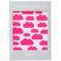 Ferm Living-muursticker mini wolken-wolken fluo roze-6330
