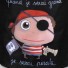 Labeltour-ronde opbergmand piraat-piraat-8666