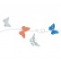 Mimi'lou-sticker mural frise papillons-vlinders-10069