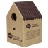 Qualy-cuckoo birdhouse sharpener-bruin groen-9584