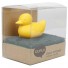 Qualy-leuke sponshouder met sponsje-sponge duck geel-9581